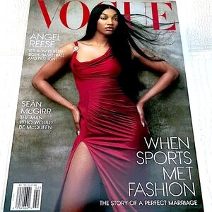 Vogue US Magazine Winter 2025 Angel Reese When Sports Met Fashion